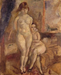 Die zwei Modelle, ca. 1928